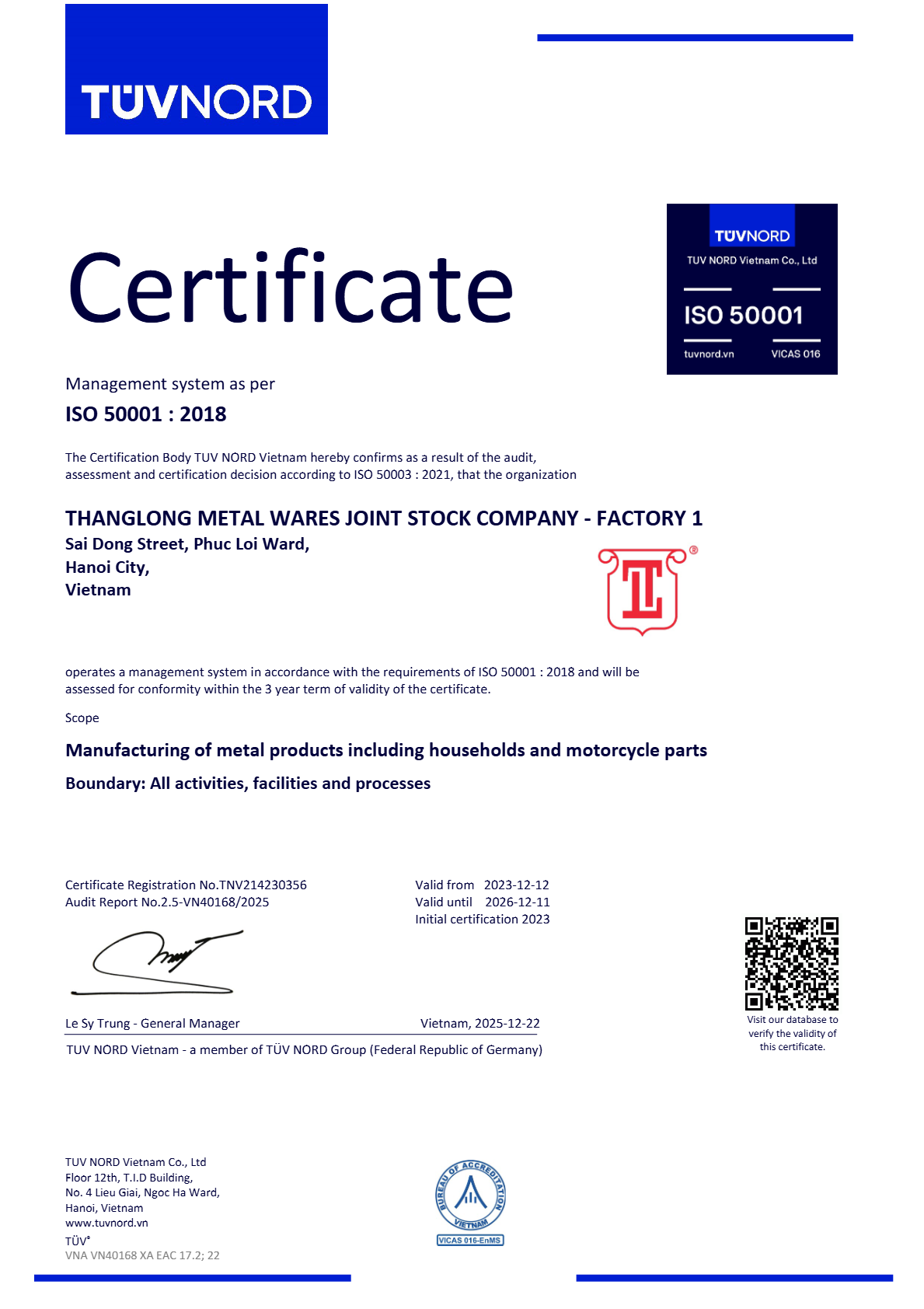 Certificate 8